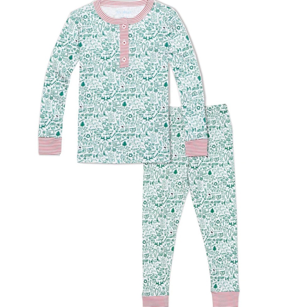 Joy Street Studios North Pole Christmas Pajamas 2T
